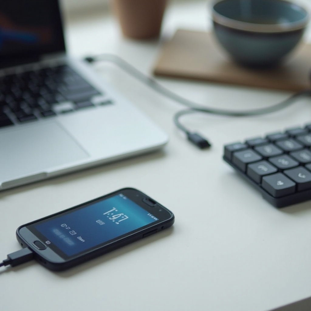 將三星 S21 手機連接到電腦以傳輸文件