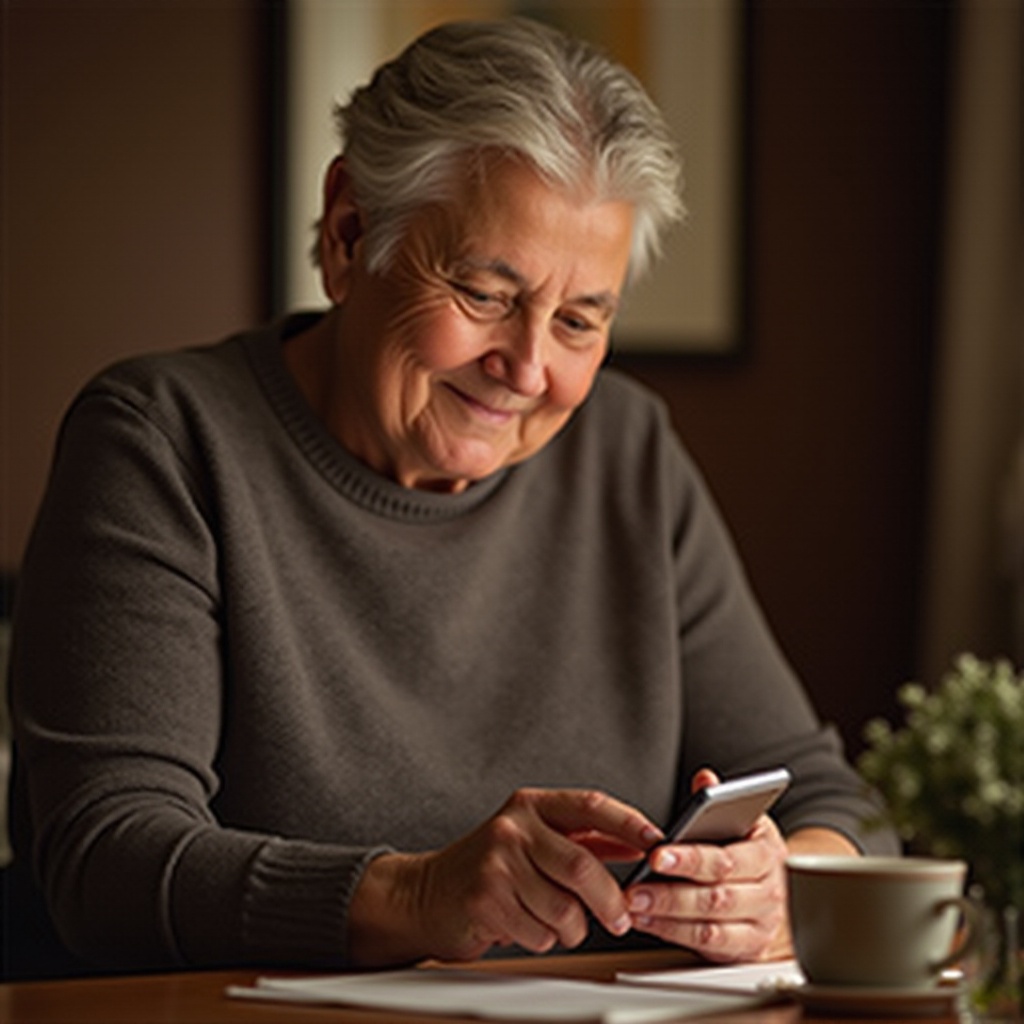 如何使用智能手機給長者