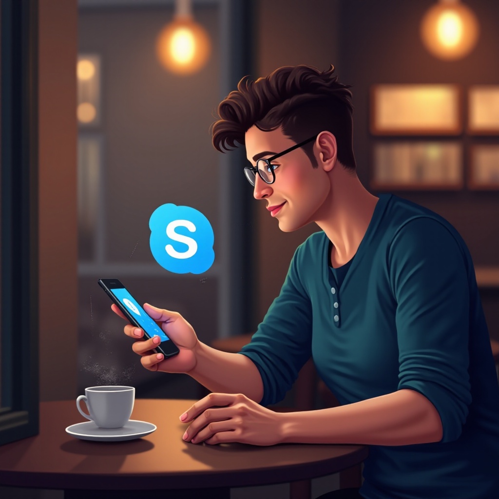 skype電話通話加密