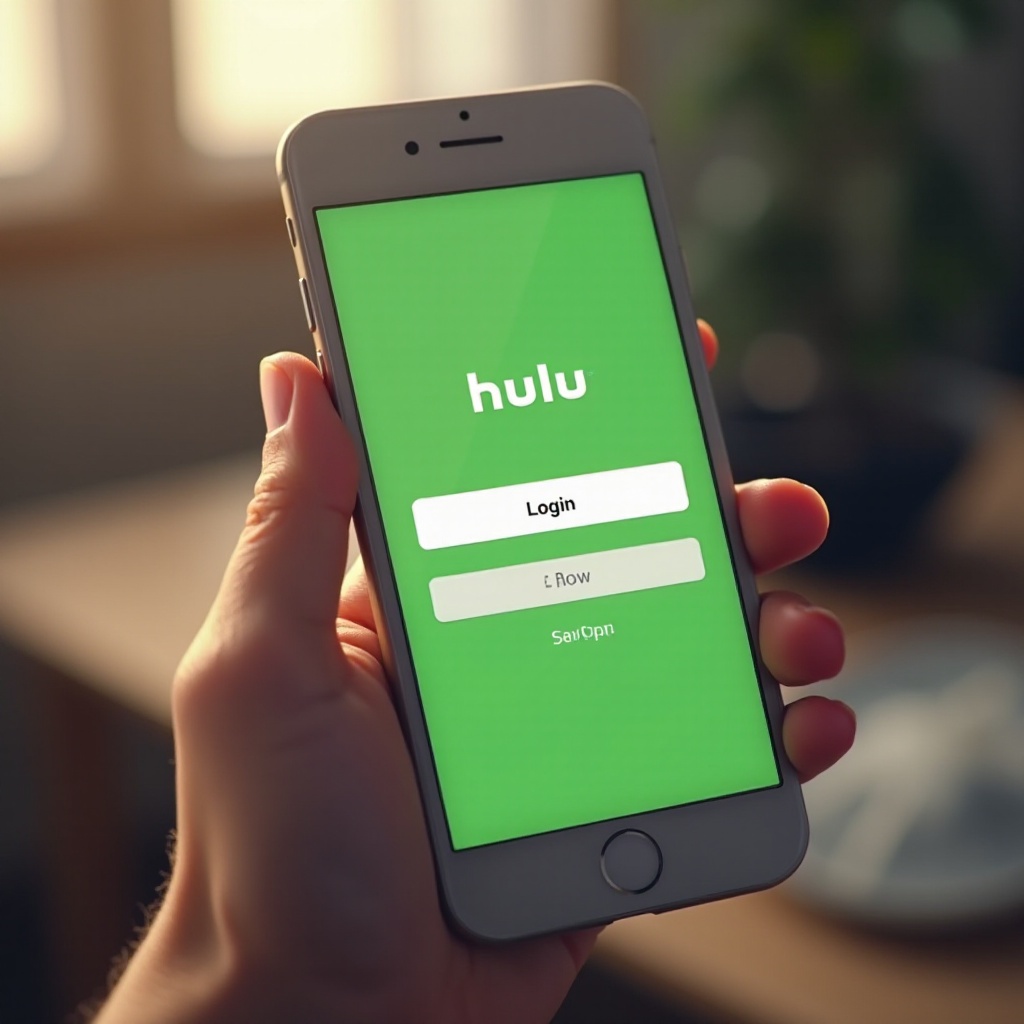 hulu 手機登錄